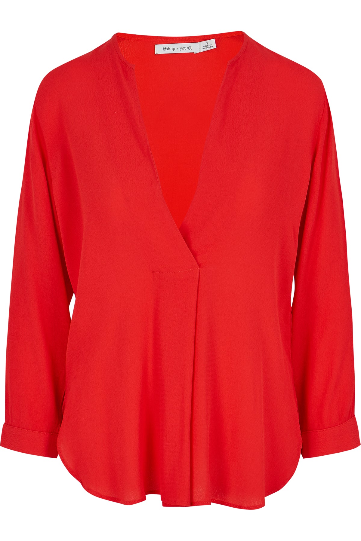 Deep Placket Blouse