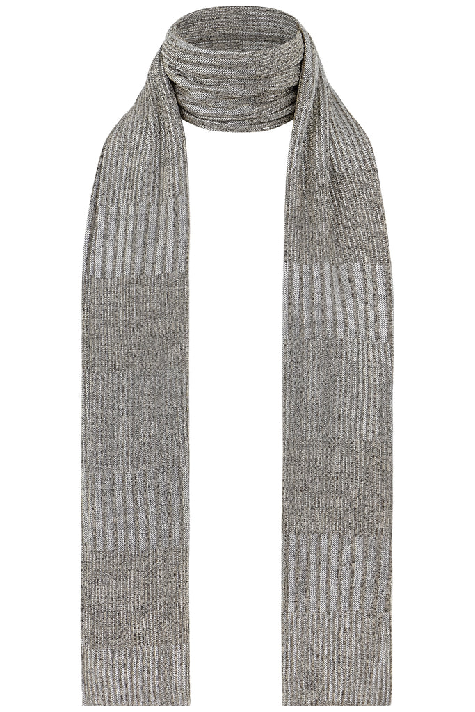 metallic scarf