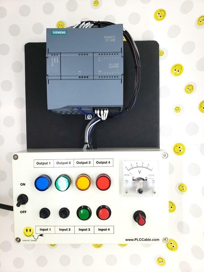 Siemens S7 1200 PLC Trainer, ANALOG, (No Software), Ethernet (1212)