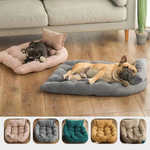 Pet Calming Sofa Bed for Dogs & Cats | Kennel Mat for Medium & Small Dogs | Cozy Pet House & Supplies - AiroPaws™