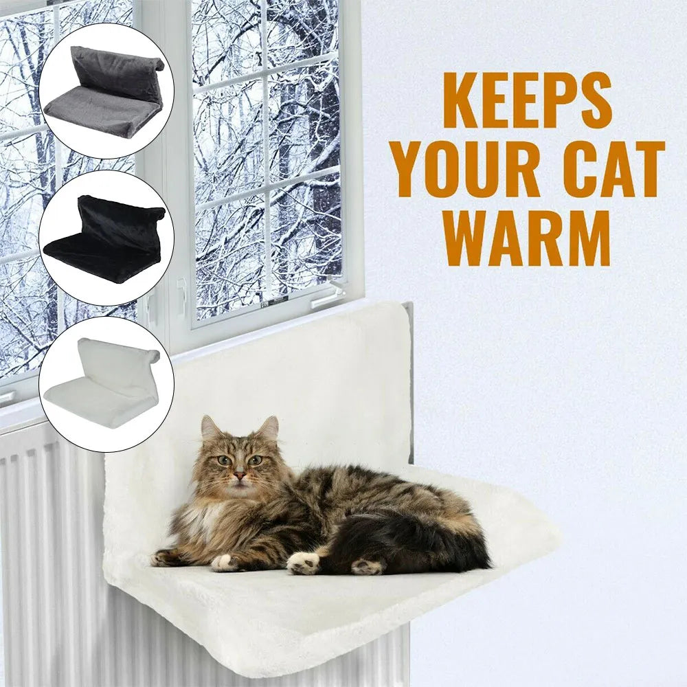 Hanging Cat Bed - Removable Cat Hammock - Pet Luxury Radiator Beds Nest - Strong Durable Warm Basket - Cat Accessories Pet Supplies