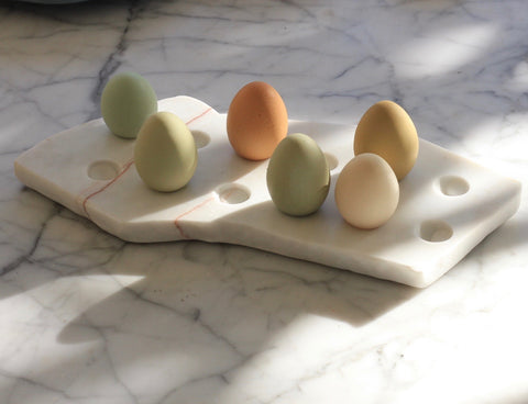 Marble Egg Trays as seen in Gourmet Traveller Magazine