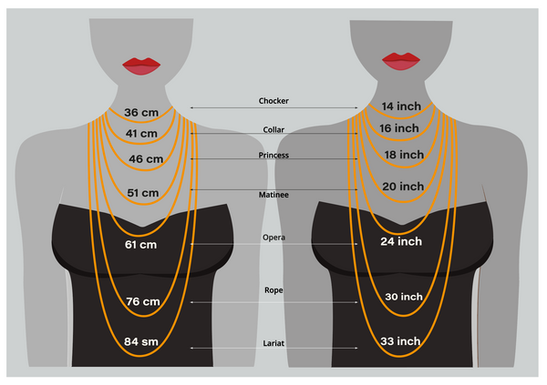 Necklace Sizes Chart: Find the Right Necklace Length - Brilliant Earth