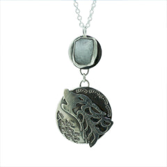 moonstone and wolf talisman