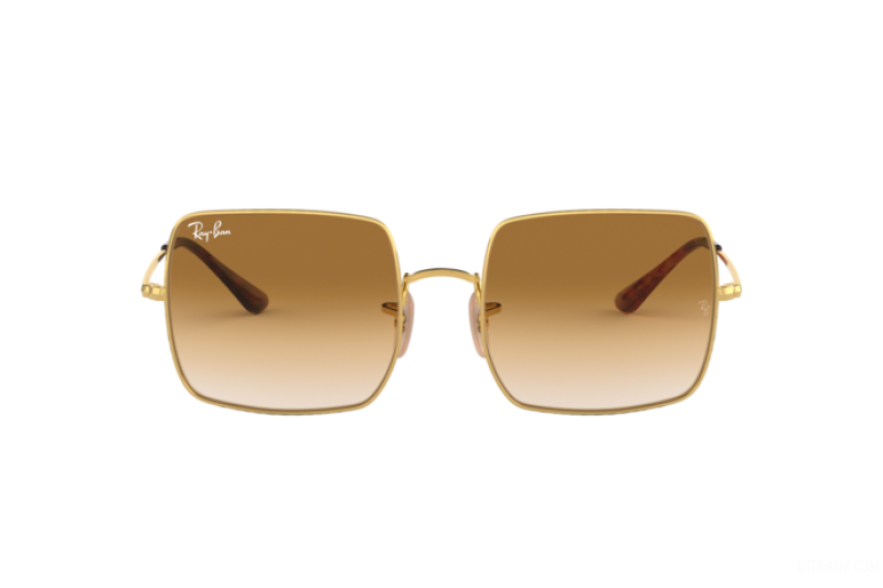 Ray Ban 1971 Square Arista/Clear Gradient Brown 54 – Spex Eyewear