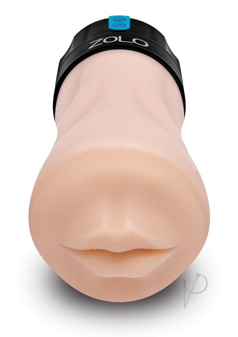 ZOLO Gawk Gawk Rechargeable Silicone Vibrating Deep Throat Blowbot Masturbator