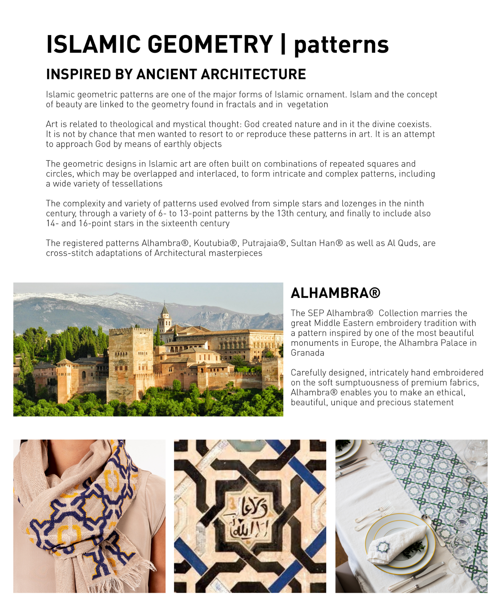 SEP - Islamic Geometry Patterns - Inspiration
