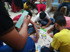 SEP Jordan impact activities: reading classes in Jerash camp