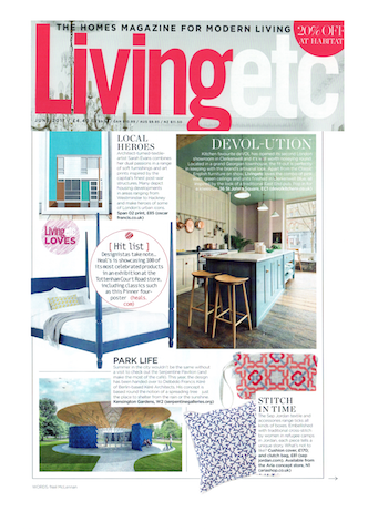 SEP feature on LivingEtc Magazine