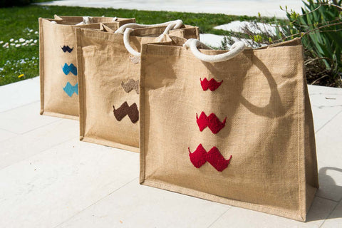 Jute totes, our first product