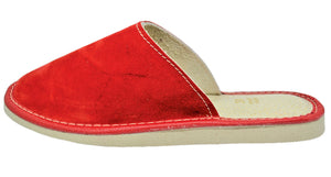 womens leather house slippers