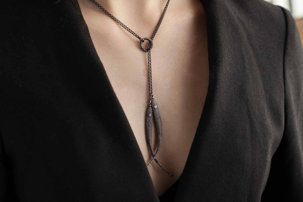 Catherine Hills Jewellery: Phish necklace