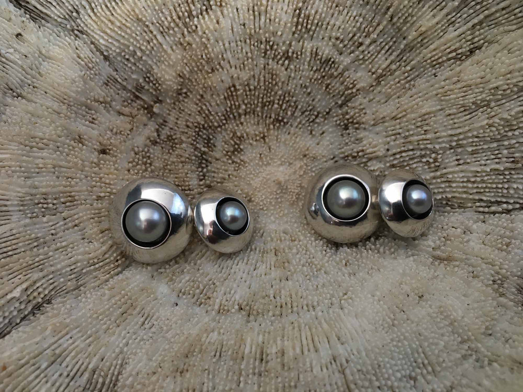 Catherine Hills Jewellery: Pearl cufflinks