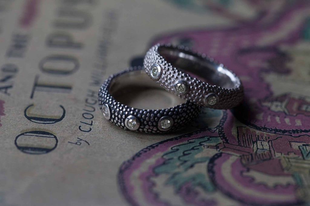 Catherine Hills Jewellery: Octopus diamond ring