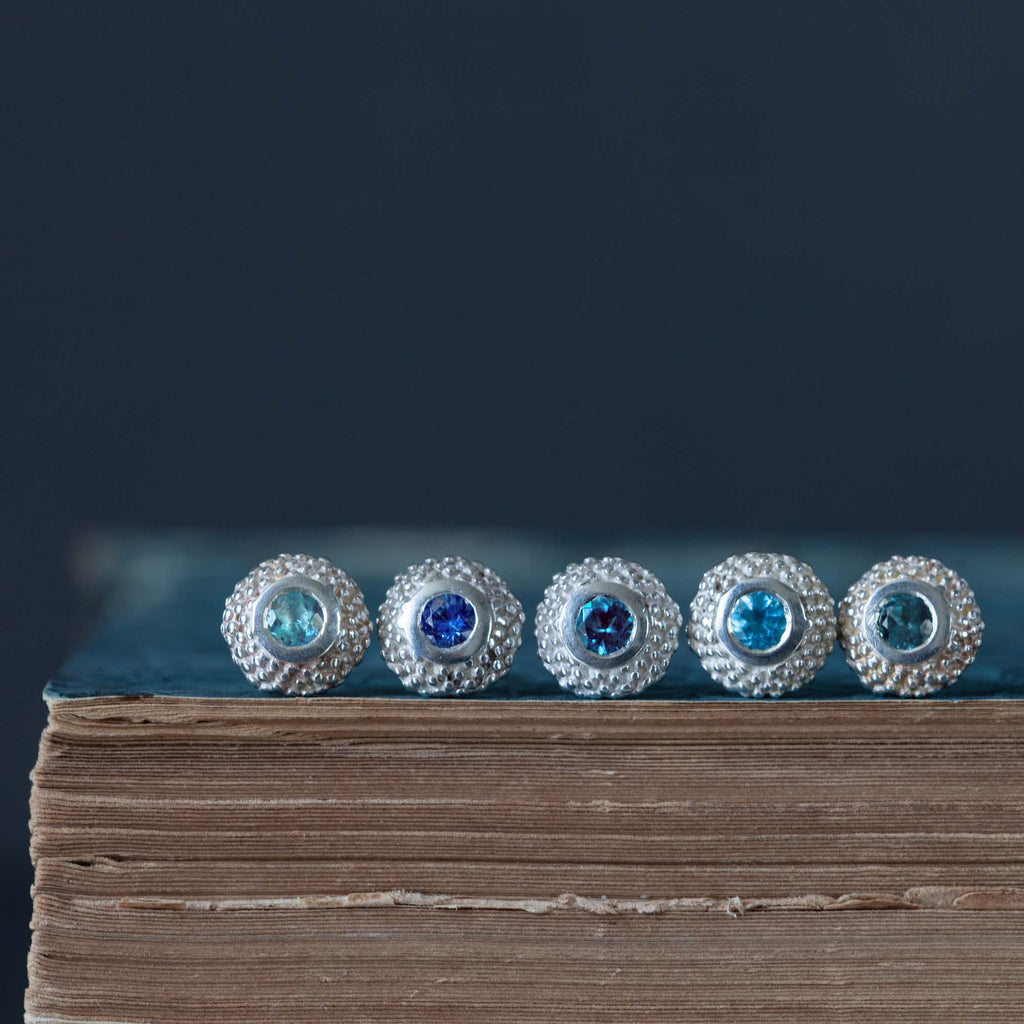 Catherine Hills Jewellery Set blue pollen studs