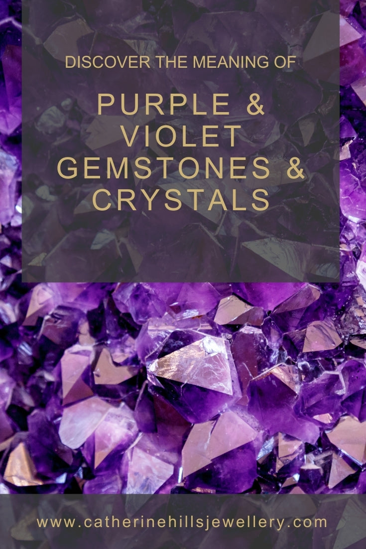 Catherine Hills Jewellery birthstones purple gemstones