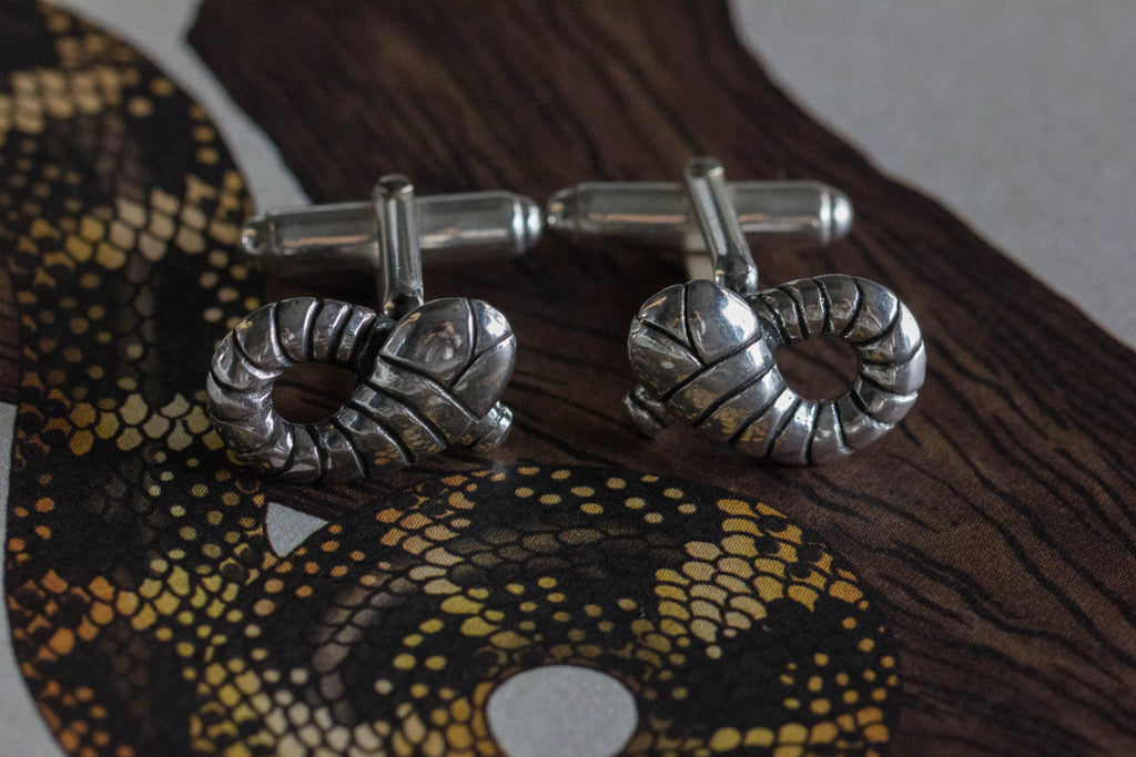 Catherine Hills Jewellery, Snake cufflinks