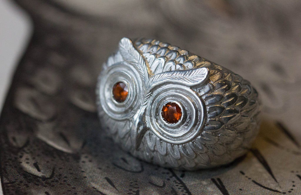 Catherine Hills Jewellery, Owl ring