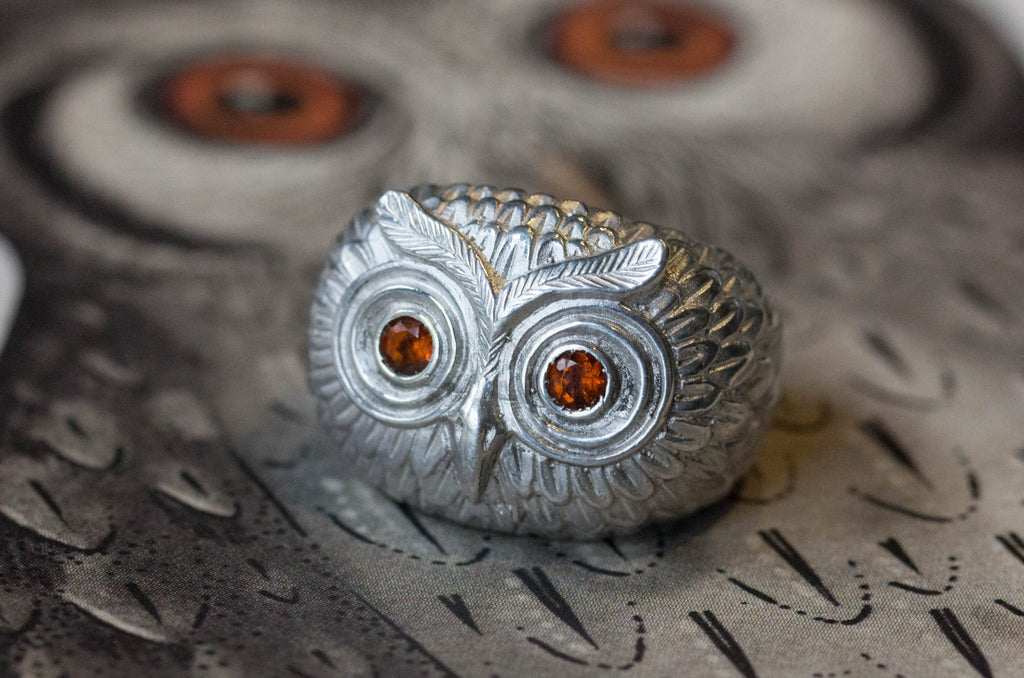 Catherine Hills Jewellery, Owl Ring