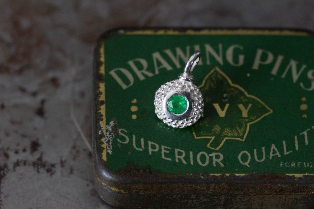 Catherine Hills Jewellery, birthstone, May's charm Emerald