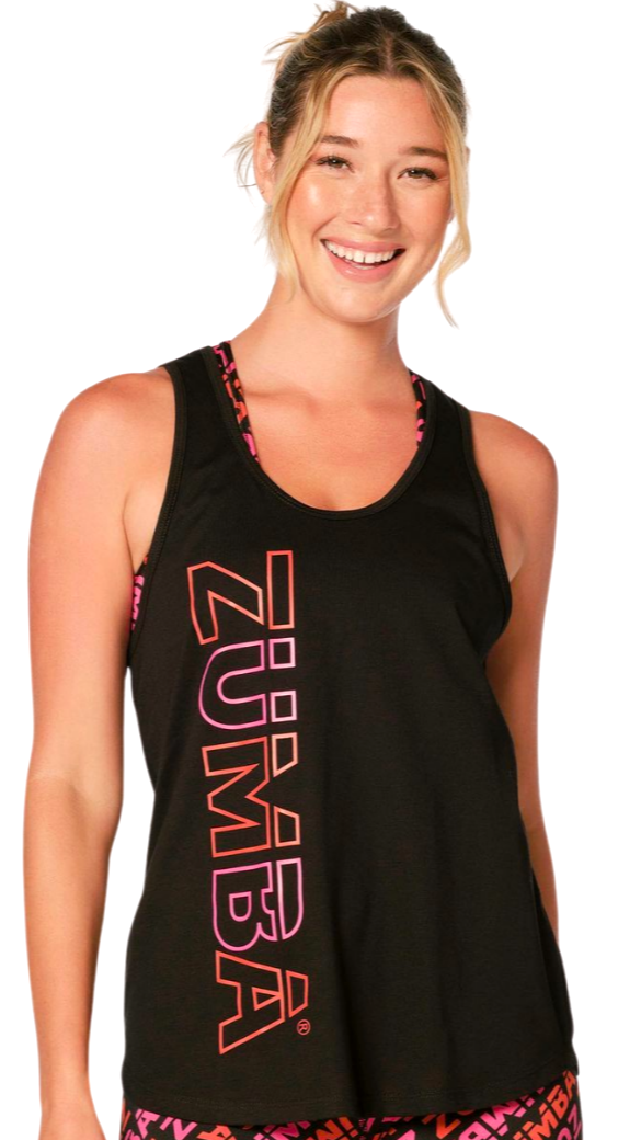 Zumba All Day Loose Tank (Special Order) – ZumbaShop Australia