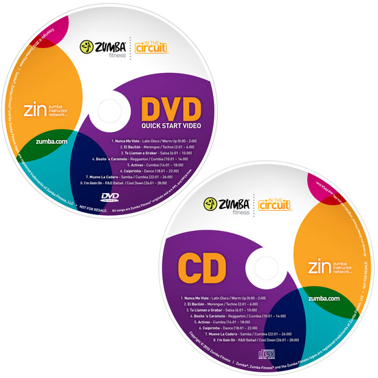 zumba music cds