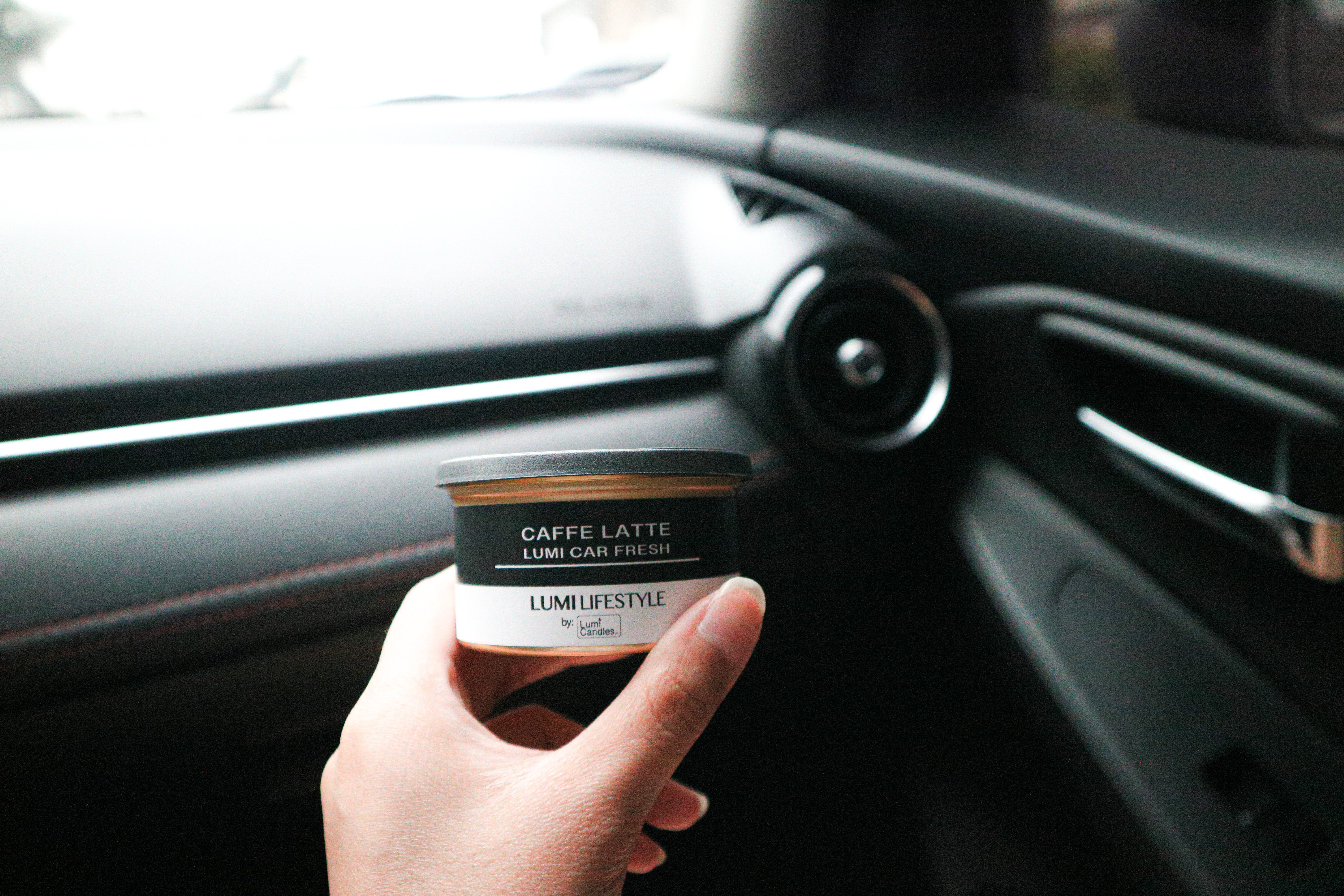 coffee scented car freshener