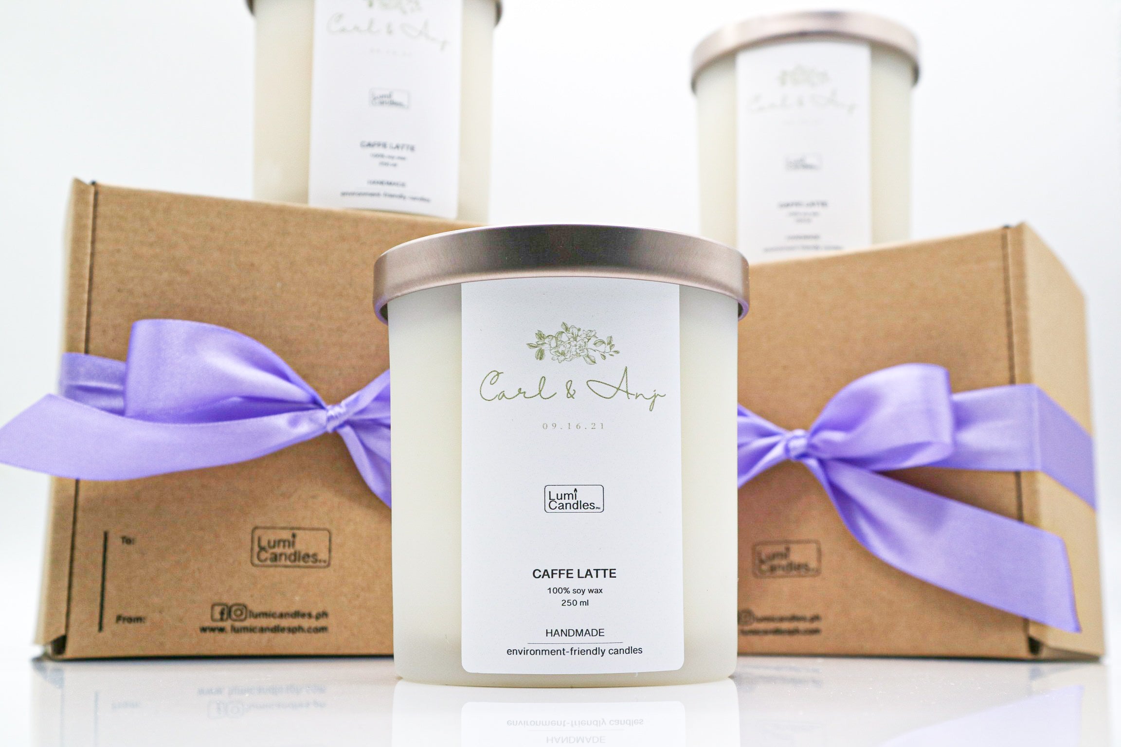 scented candles wedding souvenirs