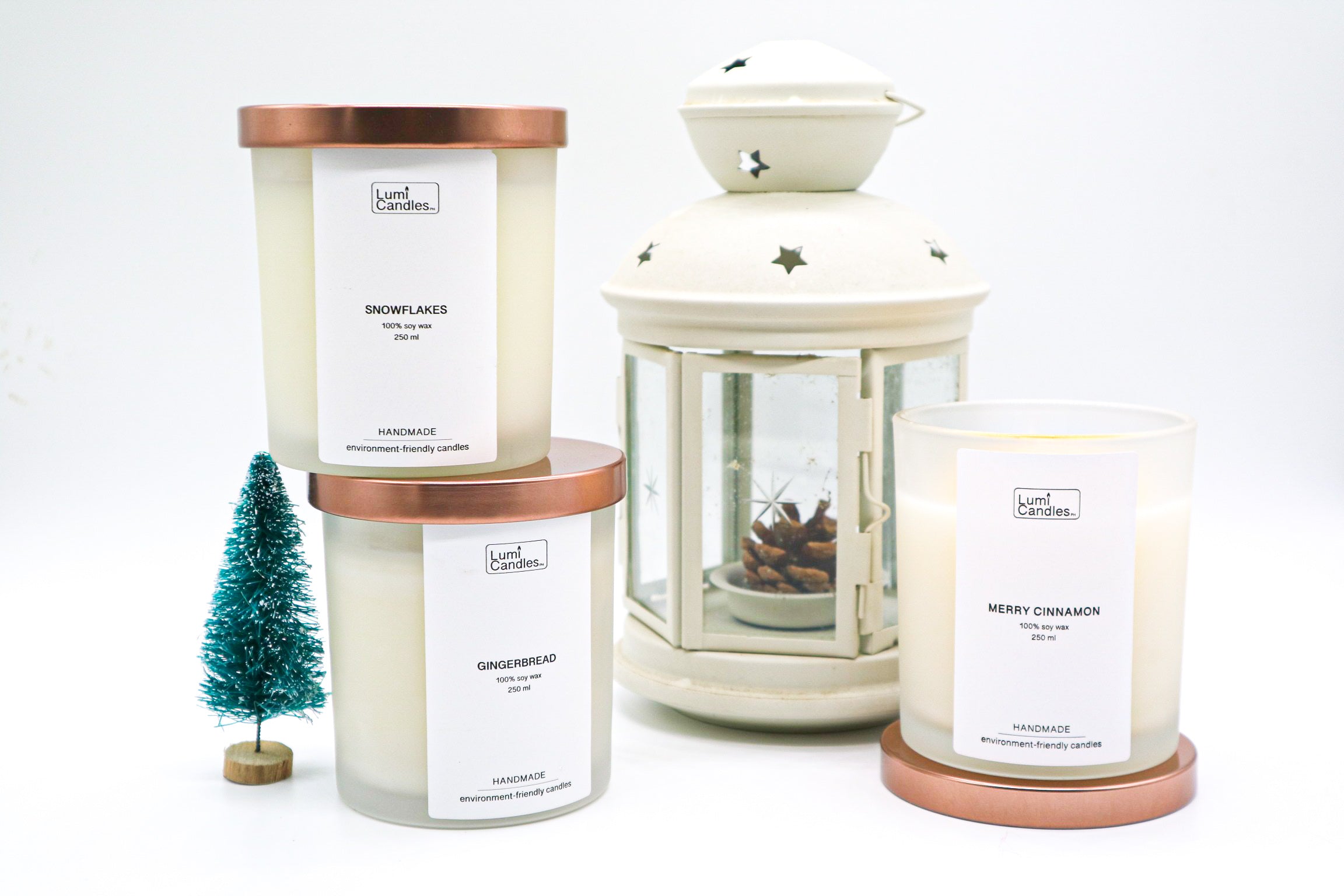 LUMI Christmas Scented Candles