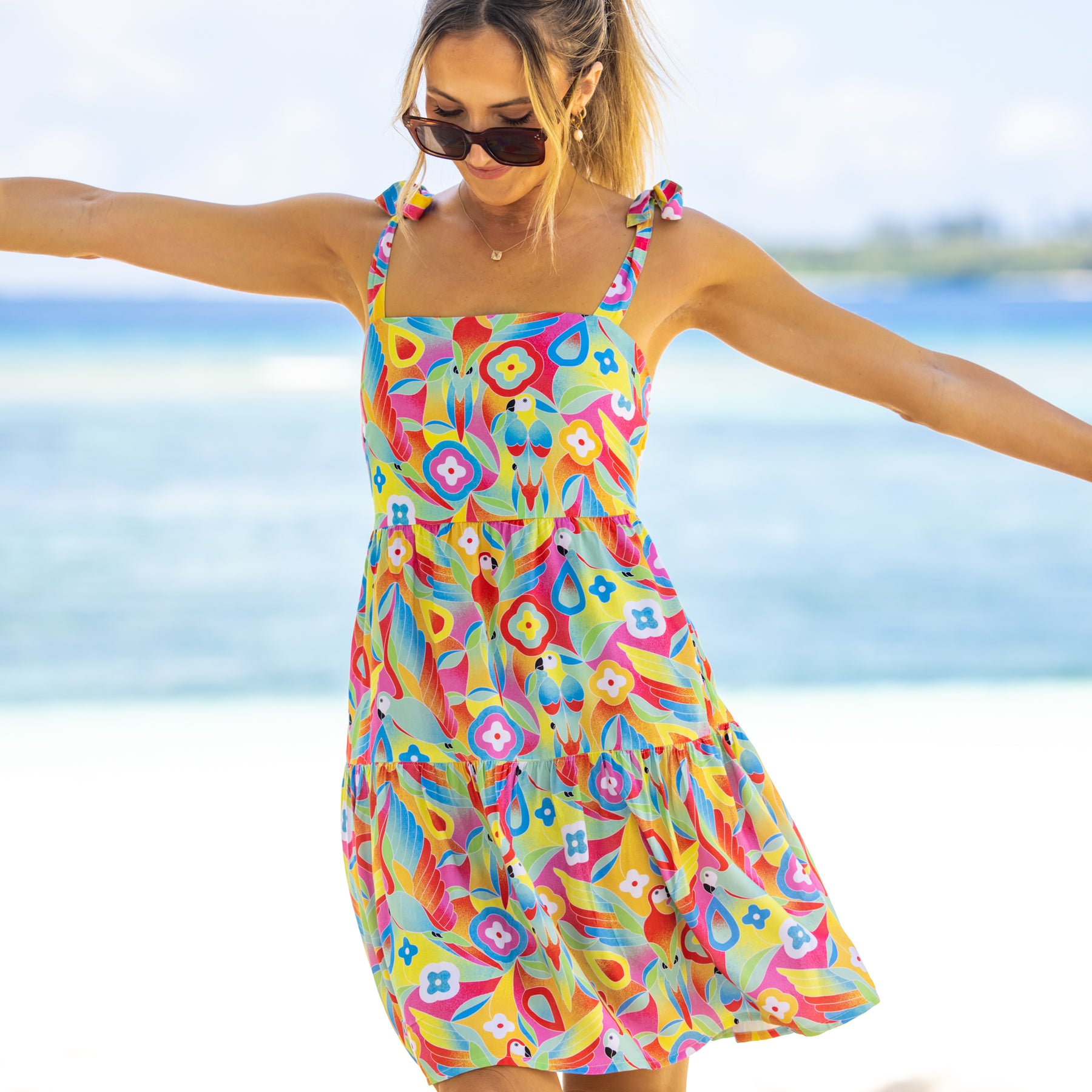 THE CARIBBEAN MINI RESORT DRESS