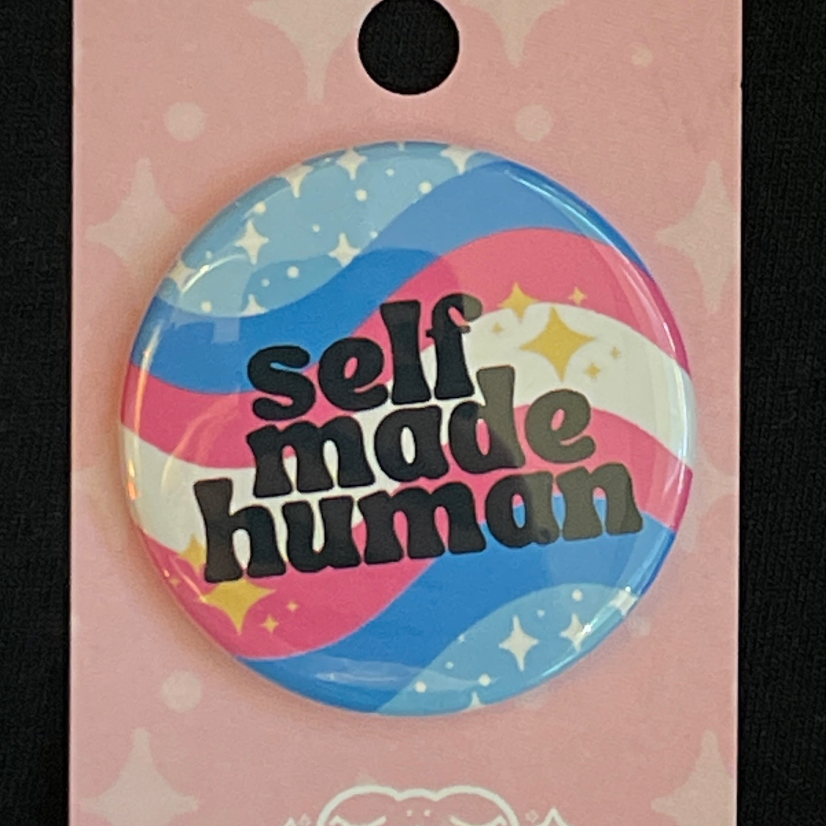 Self Made Human Button