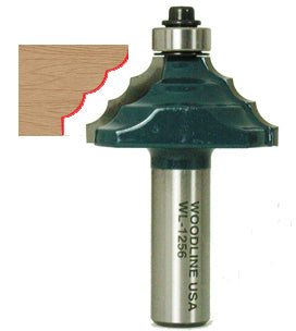 TRIPLE ROUNDOVER MOLDING ROUTER BIT – Woodline USA