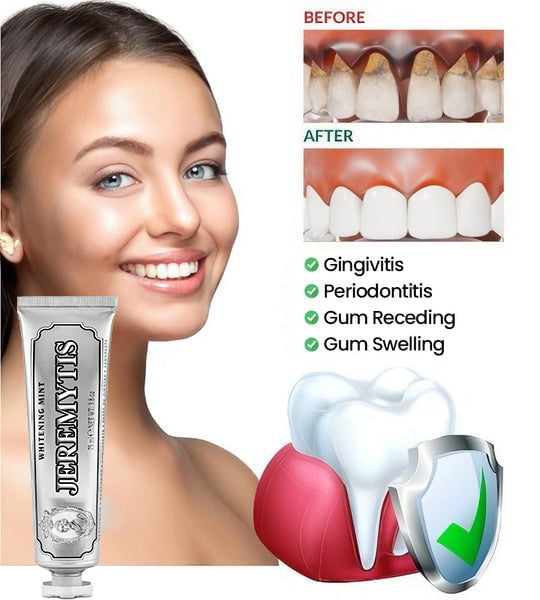 JEREMYTIS™ Ultra Whitening Mint Toothpaste