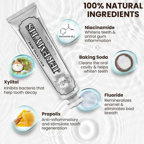 JEREMYTIS™ Ultra Whitening Mint Toothpaste