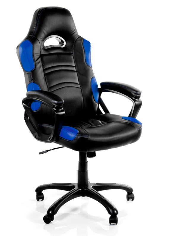 monster As klauw Arozzi Enzo Blue Gaming Chair | Champs Chairs