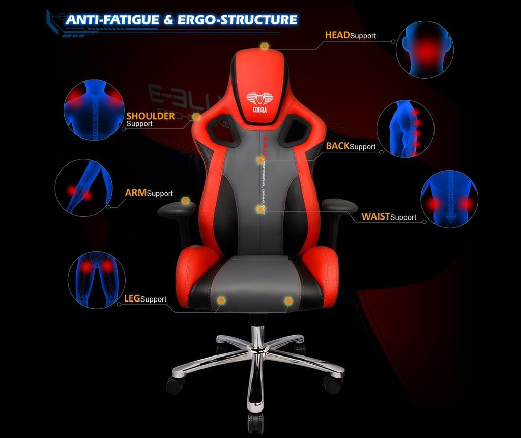 E-Blue Cobra-X Gaming Chair | Champs Chairs