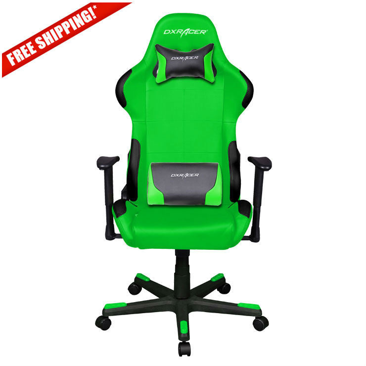 DXRACER Formula Series OH/FD99/EN Green Gaming Chair ...