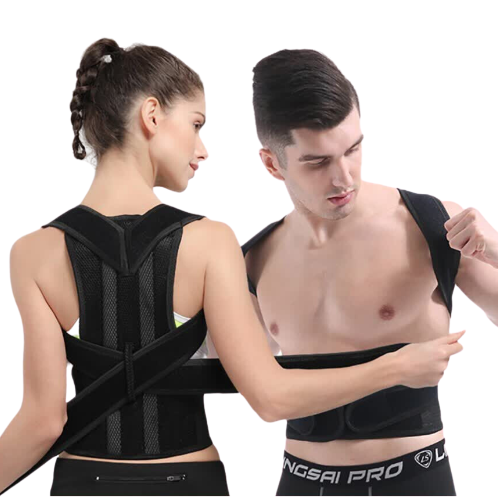 Adjustable & Breathable Back Brace Posture Corrector