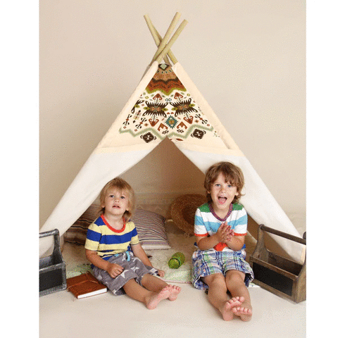 Teepee reading corner cheap