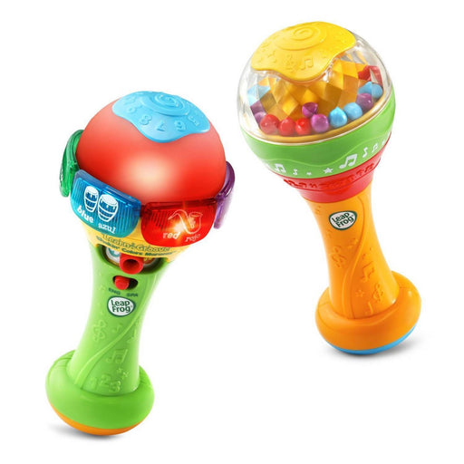 Fisher-Price Rattle ‘n Rock Maracas Set Of 2 Baby Rattles, Newborn Toys,  Neutral Colors