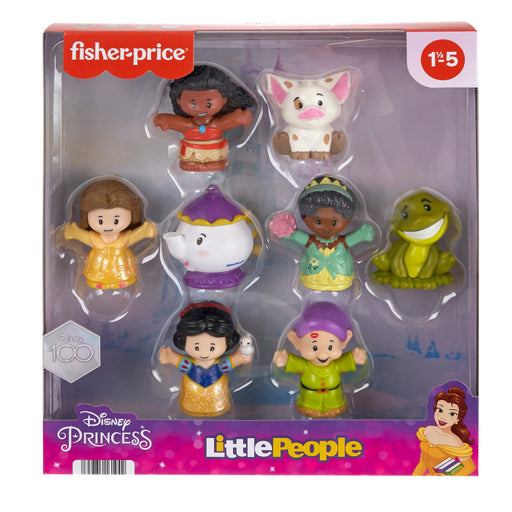 Disney 100 Mickey & Friends Figure Pack by Fisher-Price Little People, 6  Piece Toddler Toys