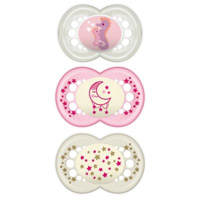 MAM Variety Pack Pacifier, 6+ Months, Unisex, 3 Pack