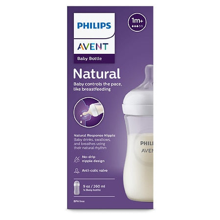 Philips AVENT Biberon Natural Response transparent 330 ml - 2 pièces