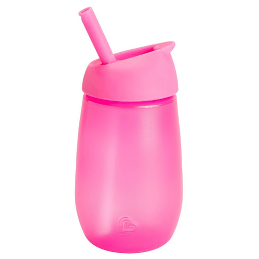 Munchkin C’est Silicone! Training Cup with Straw, 4oz, Coral