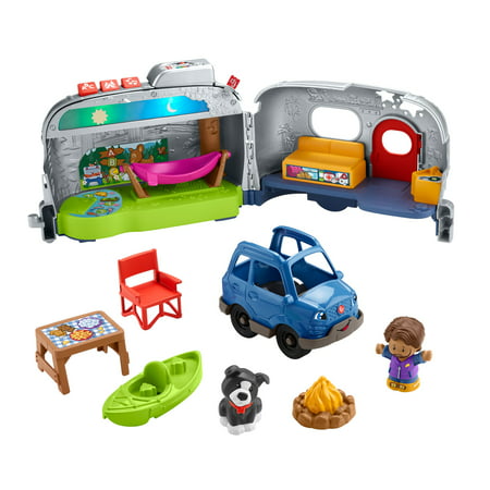 FISHER PRICE - RIRES ET ÉVEIL - CAMPEUR 3 EN 1 - BÉBÉ / Trotteurs et jouets  sauteurs