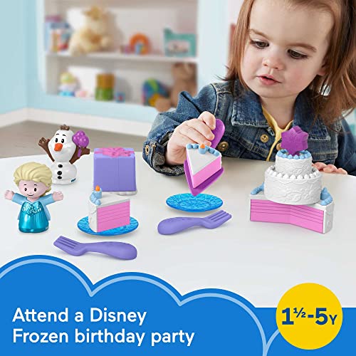 Xuerdon Case Compatible with Fisher-Price for Little People Collector Figures, Toy Storage Organizer Holder for Disney Frozen for Elsa & Friends/ for Office