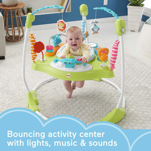 Fisher Price Baby Bouncer Palm Paradise Jumperoo Activity Center