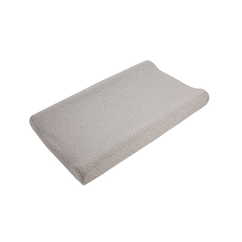 Little Star Contour Baby Changing Mat Grey Amelia Loves