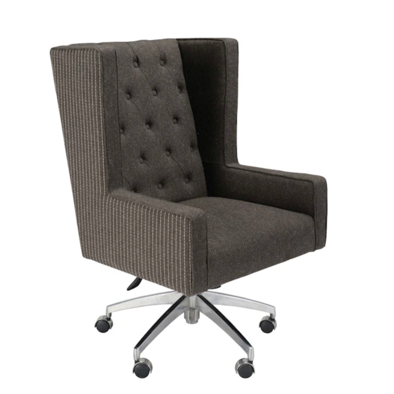 Grey Fabric Desk Chair
