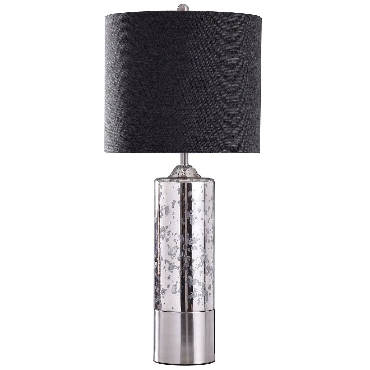 Silver Mercury Glass Table Lamp